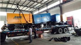 青島羅德移動(dòng)泵車(chē)工廠(chǎng)備貨